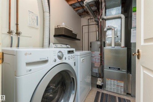 25 3645 145 Avenue, Edmonton, AB - Indoor Photo Showing Laundry Room