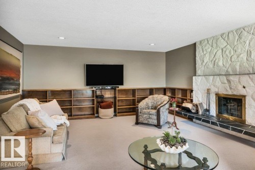 260 Windermere Drive, Edmonton, AB - Indoor With Fireplace