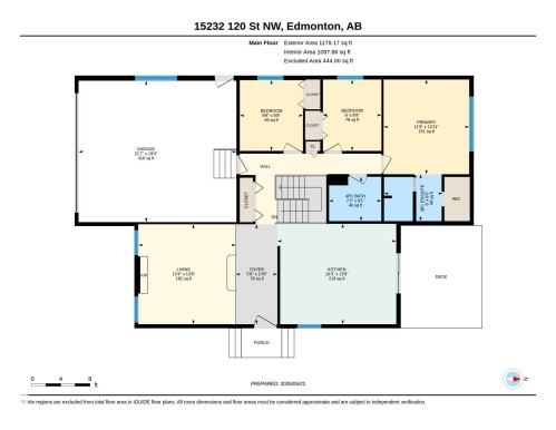 Floor plan - 15232 120 Nw, Edmonton, AB 