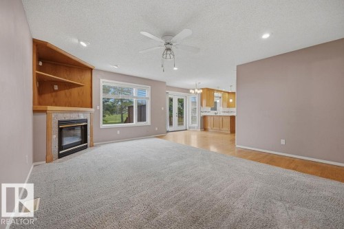 10 Coloniale Court, Beaumont, AB - Indoor With Fireplace