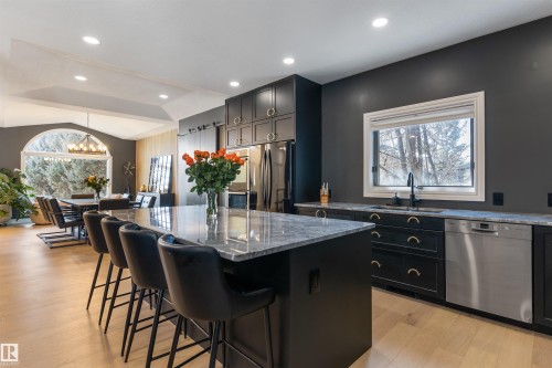 11412 12 Avenue Nw, Edmonton, AB - Indoor Photo Showing Kitchen With Upgraded Kitchen