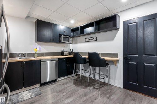 11412 12 Avenue Nw, Edmonton, AB - Indoor Photo Showing Kitchen With Double Sink