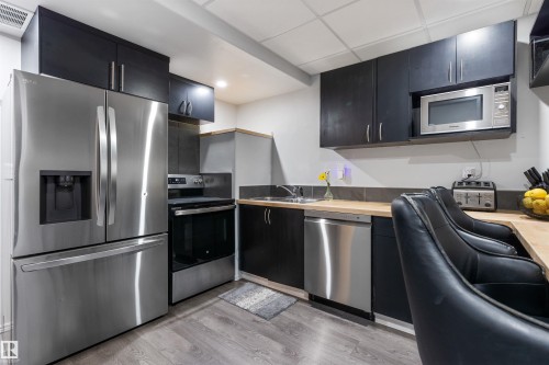11412 12 Avenue Nw, Edmonton, AB - Indoor Photo Showing Kitchen With Double Sink