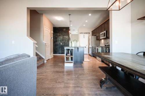 1245 Mcconachie Boulevard, Edmonton, AB - Indoor Photo Showing Dining Room
