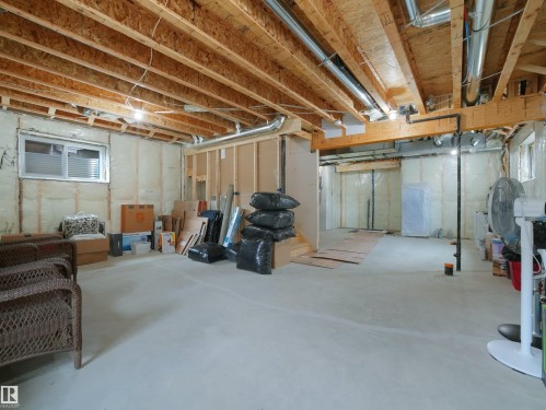 7214 Kiviaq Link, Edmonton, AB - Indoor Photo Showing Basement
