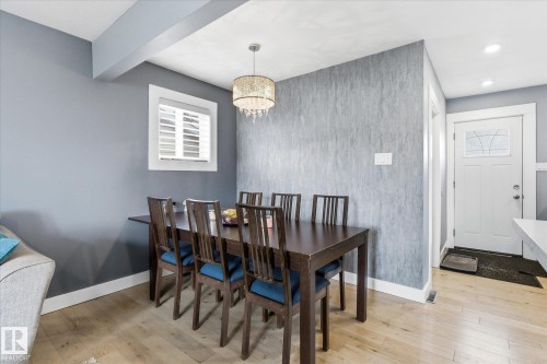 10945 164 Street, Edmonton, AB - Indoor Photo Showing Dining Room