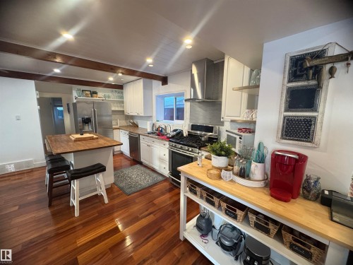 #8 Beaver Crescent, Rural Westlock County, AB - Indoor Photo Showing Kitchen