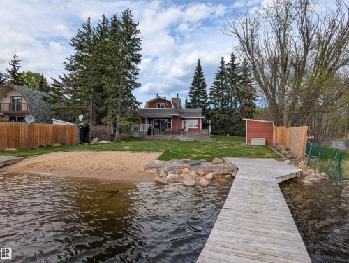 #8 Beaver Crescent, Rural Westlock County, AB - Outdoor With Body Of Water With Deck Patio Veranda