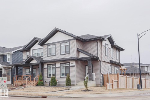 661 Lewis Greens Drive, Edmonton, AB - Outdoor With Facade