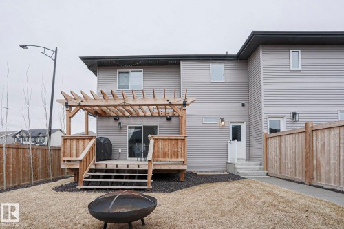 661 Lewis Greens Drive, Edmonton, AB - Outdoor With Deck Patio Veranda With Exterior