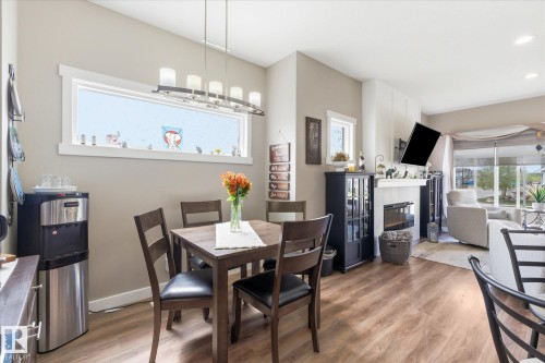 34 Brickyard Drive, Stony Plain, AB - Indoor Photo Showing Dining Room