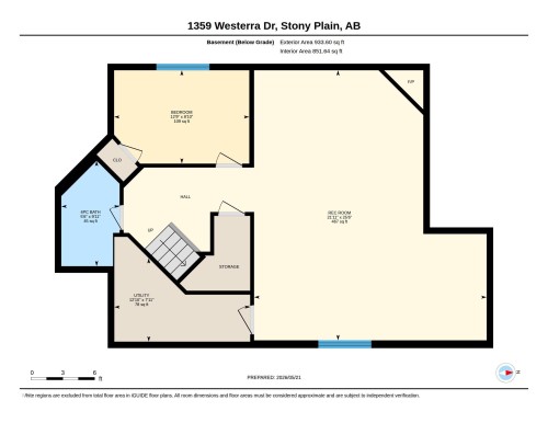 Floor plan - 1359 Westerra Drive, Stony Plain, AB - Other