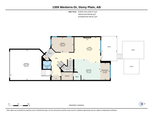 Floor plan - 1359 Westerra Drive, Stony Plain, AB - Other