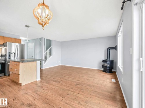 6424 1A Avenue, Edmonton, AB - Indoor Photo Showing Kitchen With Stainless Steel Kitchen