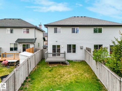 6424 1A Avenue, Edmonton, AB - Outdoor With Deck Patio Veranda With Exterior