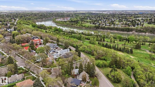 Spacious residential area featuring mature trees and established properties - 6412 Ada Boulevard, Edmonton, AB - Outdoor With View