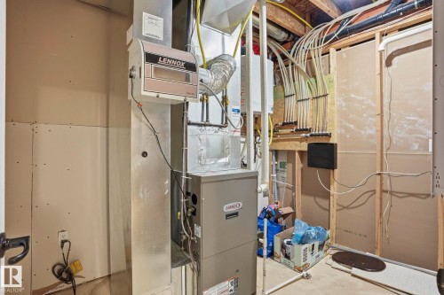 10 Rockwell Close, Fort Saskatchewan, AB - Indoor Photo Showing Basement