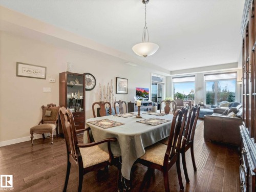 Image quality insufficient for description - 213 625 Leger Way, Edmonton, AB - Indoor Photo Showing Dining Room