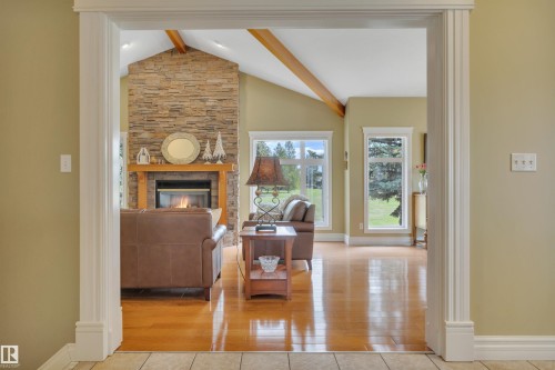 464012 A Rge Road 233, Rural Wetaskiwin County, AB - Indoor Photo Showing Other Room With Fireplace