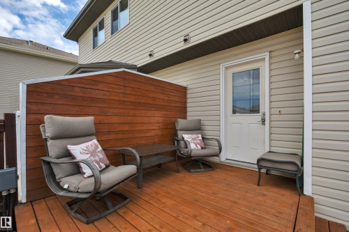 18 Southwick Point(E), Leduc, AB - Outdoor With Deck Patio Veranda With Exterior