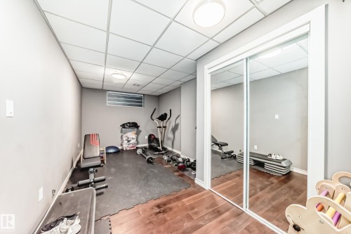 11024 179 Avenue, Edmonton, AB - Indoor Photo Showing Gym Room