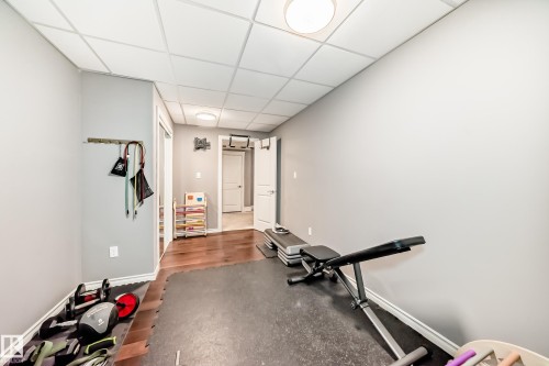 11024 179 Avenue, Edmonton, AB - Indoor Photo Showing Gym Room