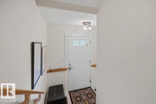 Side entry, and stairs to the basement. - 11137 81 Avenue, Edmonton, AB - Indoor Photo Showing Other Room