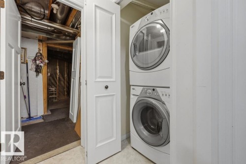 Basement laundry. - 11137 81 Avenue, Edmonton, AB - Indoor Photo Showing Laundry Room