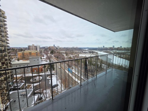 1201 10135 Saskatchewan Drive, Edmonton, AB - Outdoor With Balcony With View With Exterior