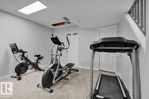 18911 58 Avenue, Edmonton, AB - Indoor Photo Showing Gym Room