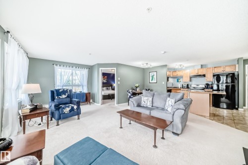 205 5340 199 Street, Edmonton, AB - Indoor Photo Showing Living Room