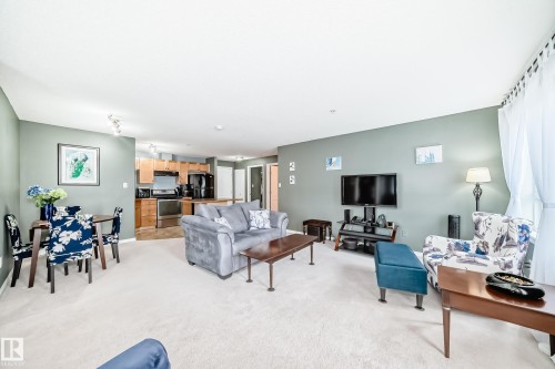 205 5340 199 Street, Edmonton, AB - Indoor Photo Showing Living Room