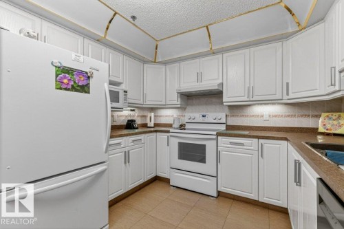 Closer view of the appliances - 101 10903 21 Avenue Nw, Edmonton, AB - Indoor Photo Showing Kitchen