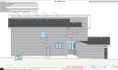 Architectural Drawing, Left Elevation. Illustrating the exterior design and general notes for the property - 4727 17 Avenue, Edmonton, AB  - Other 