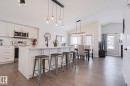 53 Newport Crescent, St. Albert, AB  - Indoor Photo Showing Kitchen With Upgraded Kitchen 