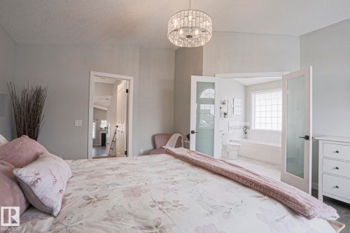 53 Newport Crescent, St. Albert, AB - Indoor Photo Showing Bedroom
