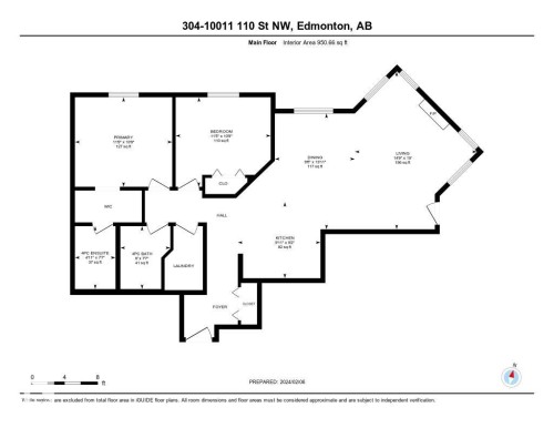 Floor plan - 304 10011 110 Street, Edmonton, AB - Other