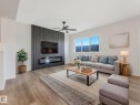 20723 24 Avenue, Edmonton, AB  - Indoor Photo Showing Living Room 