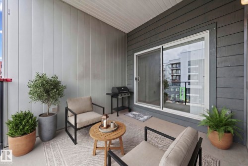306 10611 117 Street, Edmonton, AB - Outdoor With Deck Patio Veranda With Exterior