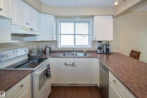 4112 37A Avenue, Edmonton, AB - Indoor Photo Showing Kitchen With Double Sink