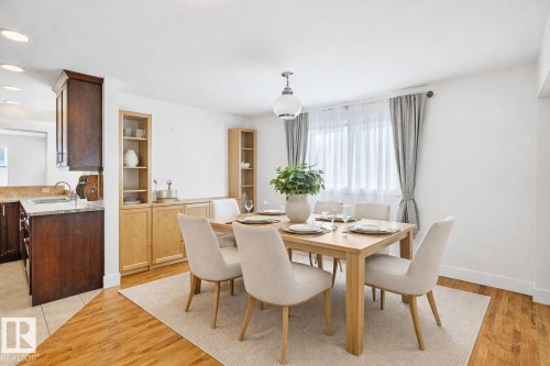 10823 130 Street, Edmonton, AB - Indoor Photo Showing Dining Room