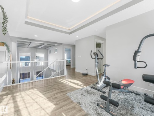8641 Mayday Wynd, Edmonton, AB - Indoor Photo Showing Gym Room