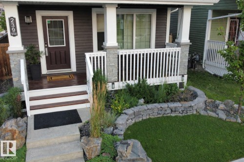 239 Ebbers Boulevard, Edmonton, AB - Outdoor With Deck Patio Veranda With Facade