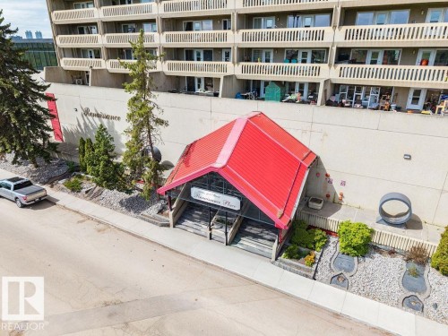 Image quality insufficient for description - 1208 9918 101 Street, Edmonton, AB - Outdoor With Balcony