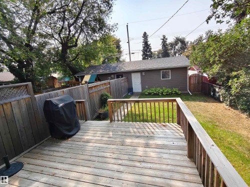 9527 75 Avenue, Edmonton, AB - Outdoor With Deck Patio Veranda With Exterior