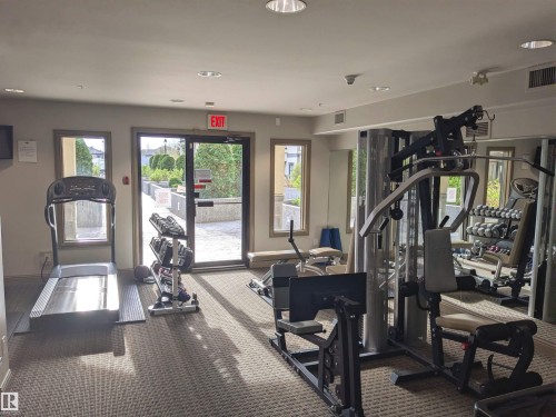 432 1406 Hodgson Way, Edmonton, AB - Indoor Photo Showing Gym Room