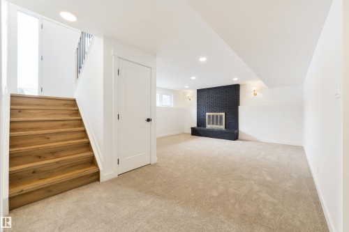 3 Linthorpe Road, Spruce Grove, AB - Indoor With Fireplace