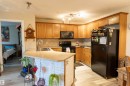 203 4403 23 Street, Edmonton, AB  - Indoor Photo Showing Kitchen With Double Sink 