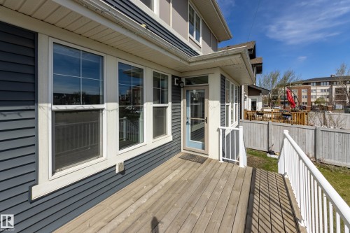 7473 Colonel Mewburn Road, Edmonton, AB - Outdoor With Deck Patio Veranda With Exterior