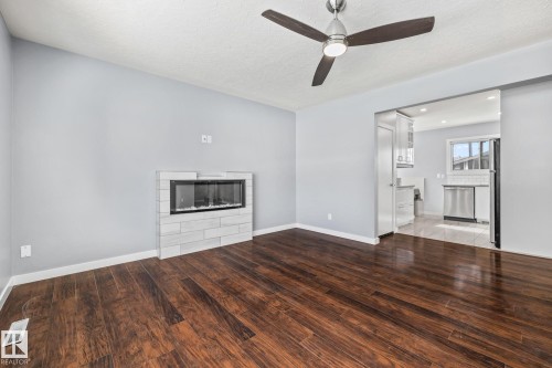 13608 137 Street, Edmonton, AB - Indoor With Fireplace